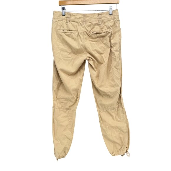 Lauren Ralph Lauren Jogger Pants Womens Khaki Beige Cotton Size 2 - Picture 2 of 12